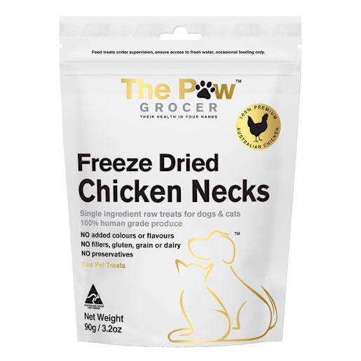 CHICKEN NECKS FREEZE DRIED 90GM