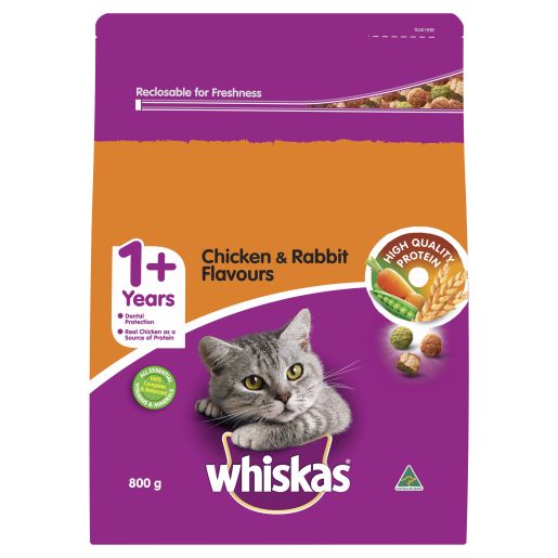 CHICKEN & RABBIT ADULT CAT FOOD 800GM