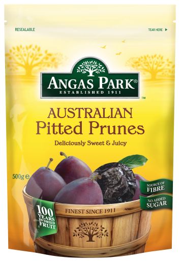 PITTED PRUNES 500GM