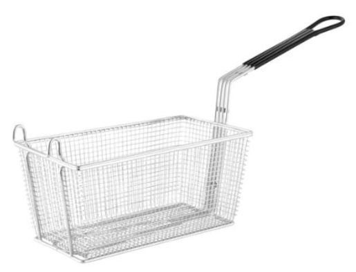 FRY BASKET RECTANGLE 375 X 138 X 150MM 1S