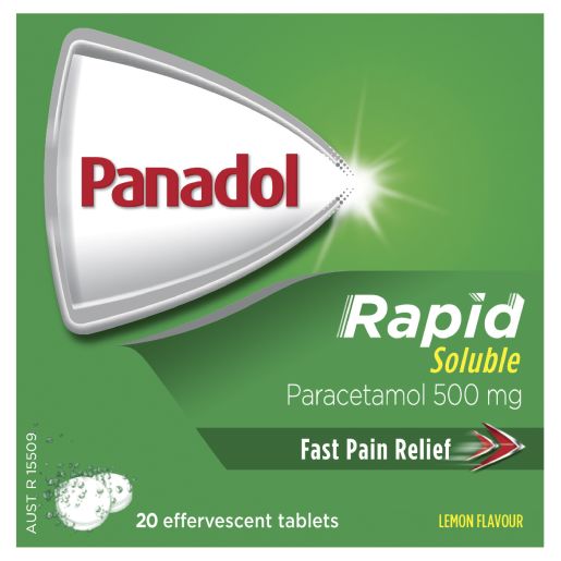 RAPID SOLUBLE TABLETS 20S