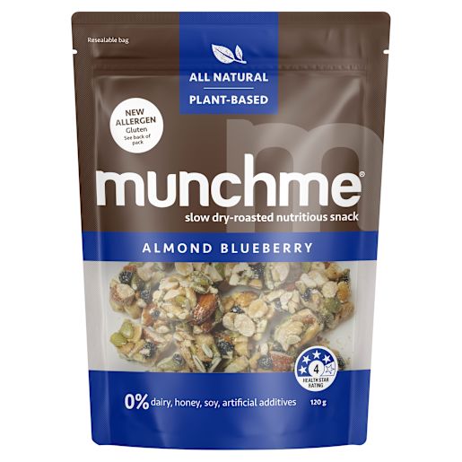 ALMOND & BLUEBERRY SNACK 120GM