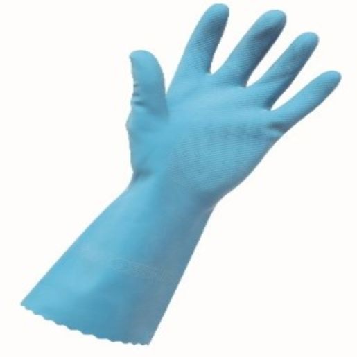 RUBBER GLOVES LARGE 1S