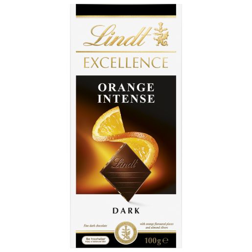 EXCEL INTENSE ORANGE CHOCOLATE 100GM