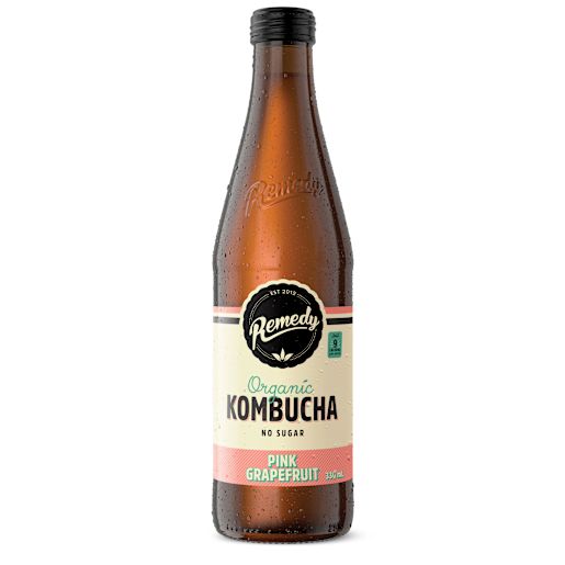 PINK GRAPEFRUIT KOMBUCHA 330ML