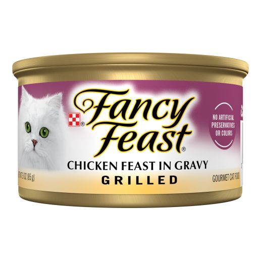 FANCY FEAST GRILLED CHICKEN CAT FOOD 85GM