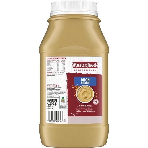 DIJON MUSTARD 2.5KG