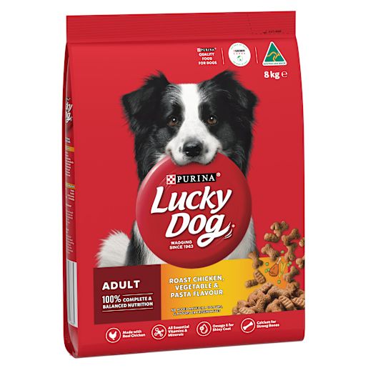 LUCKY DOG CHICKEN VEGETABLE & PASTA 8KG