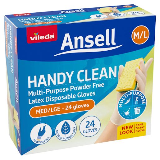 DISPOSABLE HANDY CLEAN GLOVE 24 PACK 24PK