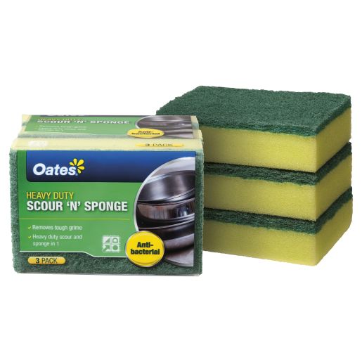 DURE FRESH SCOURER SPONGE 3PK