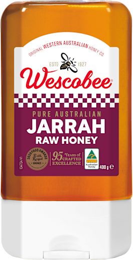 JARRAH RAW HONEY 400GM