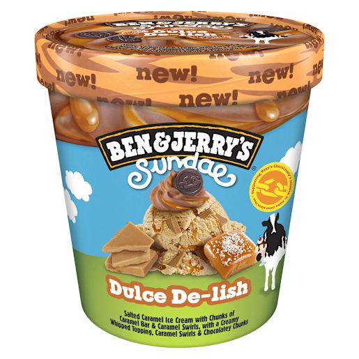 DULCE DELISH SUNDAE ICE CREAM 427ML