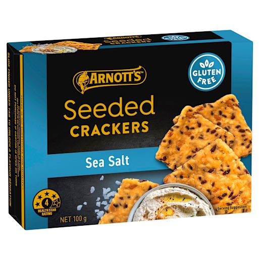 GOLD LABEL SEA SALT CRACKERS 100GM