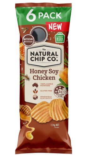 HONEY SOY CHICKEN MP POTATO CHIPS 114GM