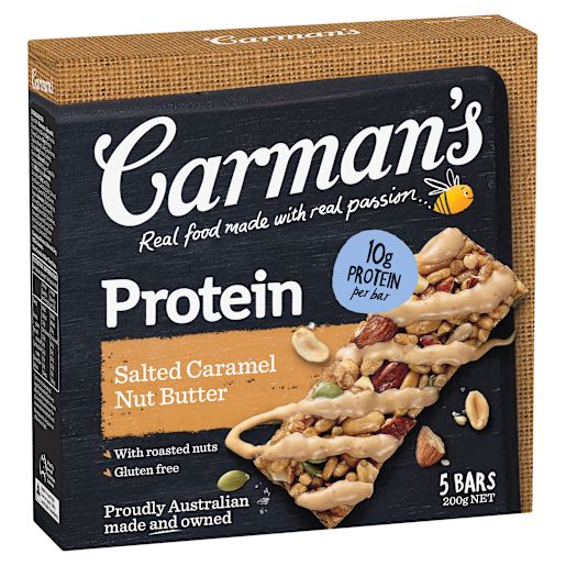 SALTED CARAMEL NUT BUTTER PROTEIN BAR 200GM