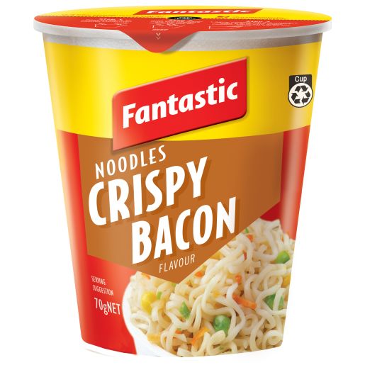 NOODLES CUP CRISPY BACON 70GM