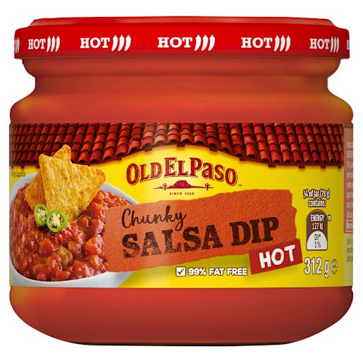 CHUNKY SALSA DIP HOT 312GM