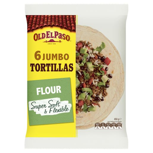 JUMBO BURRITO 450GM