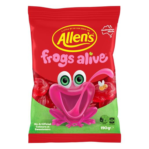 FROGS ALIVE 190GM