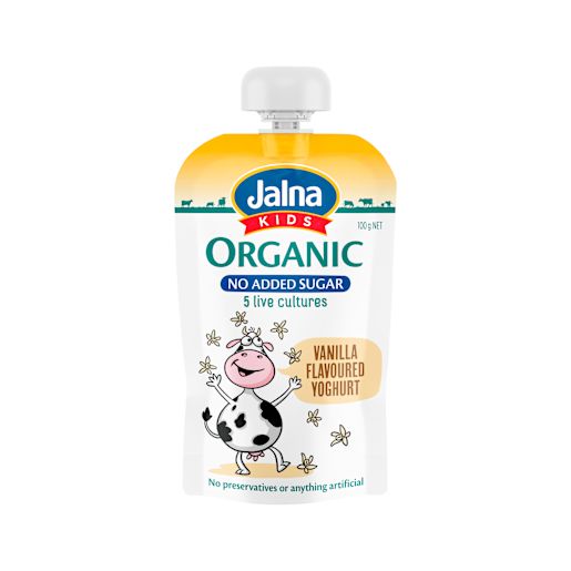 VANILLA ORGANIC KIDS YOGHURT 100GM