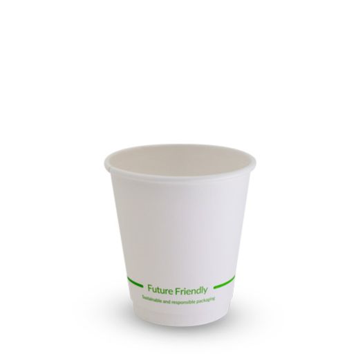 DOUBLE WALL WHITE CUP 8OZ 500S