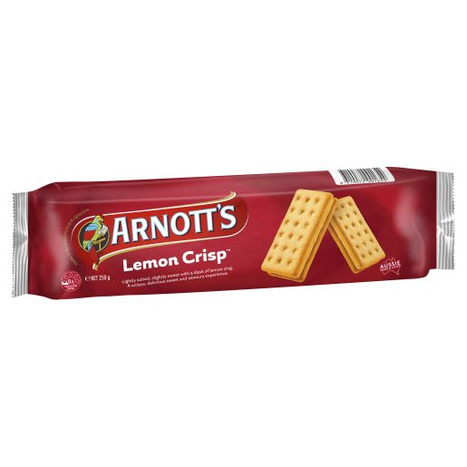 BISCUITS LEMON CRISP 250GM