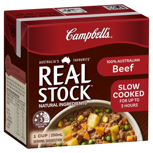 REAL STOCK BEEF 250ML