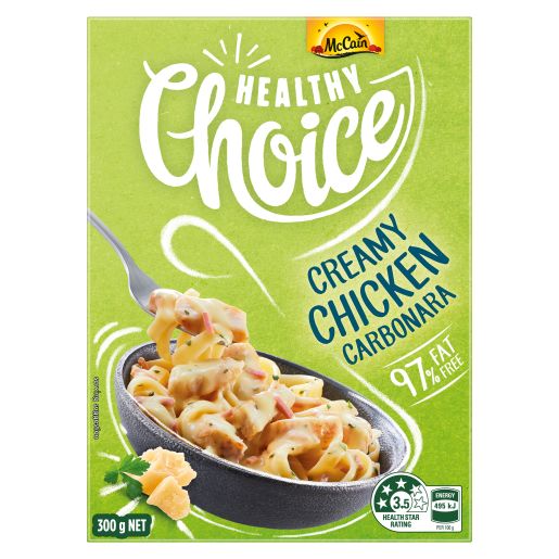 HEALTHY CHOICE CREAMY CHICKEN CARBONARA DINNER 300GM