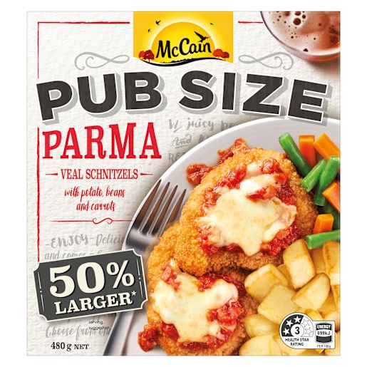 PUB STYLE PARMA MANSIZE 480GM