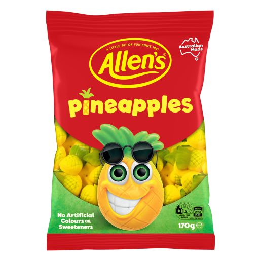 SUGAR PINEAPPLES 170GM