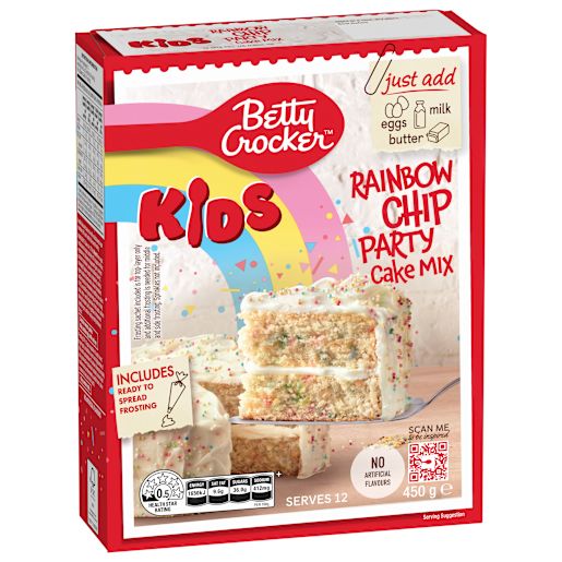 RAINBOW CHIP PARTY CAKE MIX 450GM