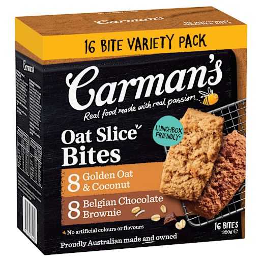 VARIERY PACK SNACK BITES OAT SLICE 320GM