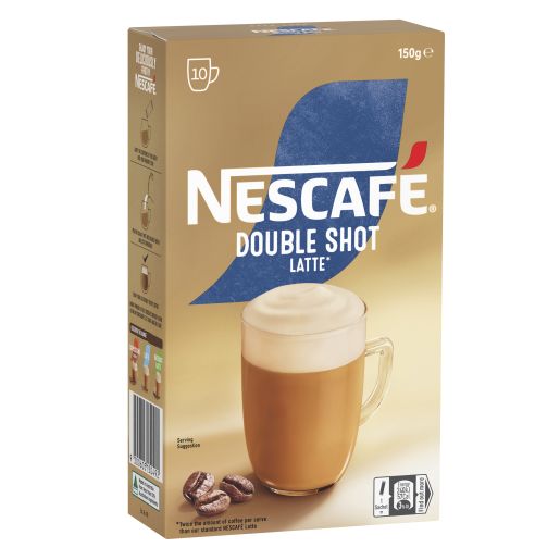 DOUBLE SHOT LATTE COFFEE 10PK