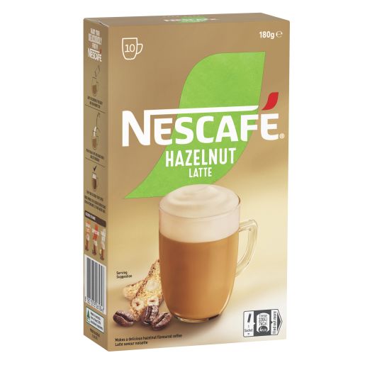 HAZELNUT LATTE SACHETS 10PK