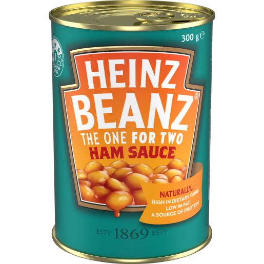 BAKED BEANS IN HAM SAUCE 300GM