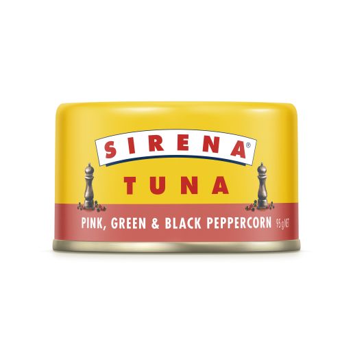 PINK GREEN & BLACK PEPPERCORN TUNA 95GM