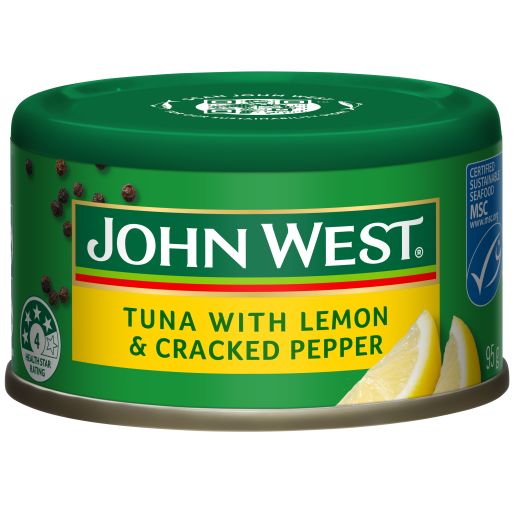 TUNA TEMPTERS LEMON AND CRACKED PEPPER 95GM