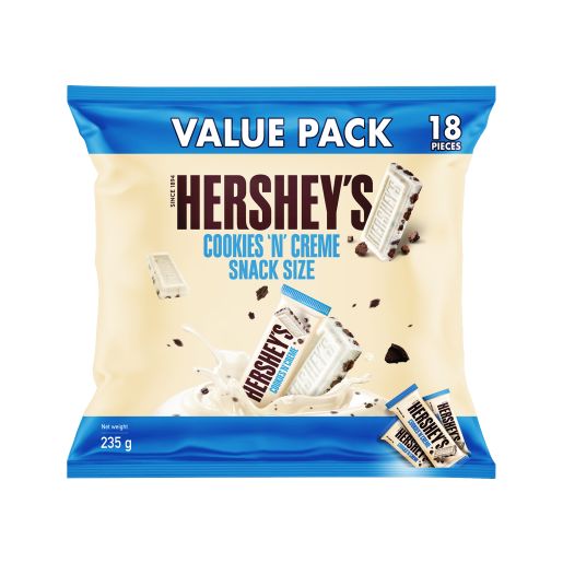 COOKIES & CREAM CHOCOLATE SHARE BAG 235GM