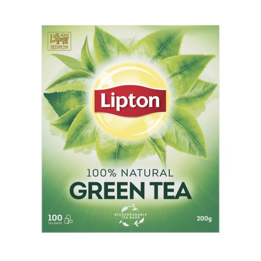CEYLON GREEN TEA BAGS 100S