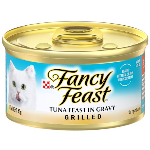 FANCY FEAST GRILLED TUNA ADULT CAT FOOD 85GM