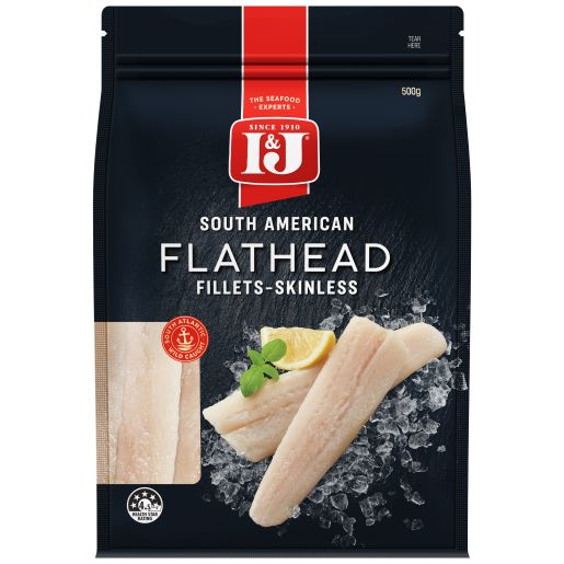 FLATHEAD FILLETS 500GM