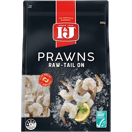 PRAWNS TAIL ON 500G