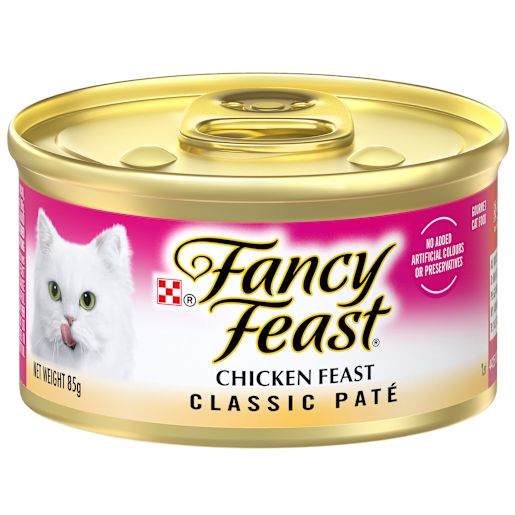 FANCY FEAST CLASSIC CHICKEN ADULT CAT FOOD 85GM