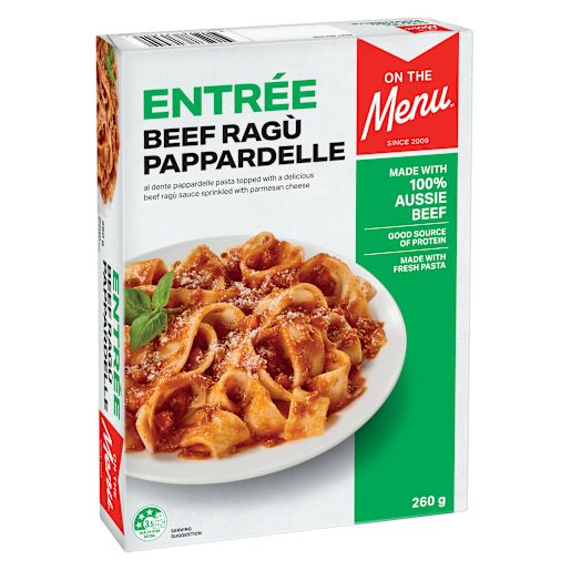 RAGU PAPPARDELLE 260GM