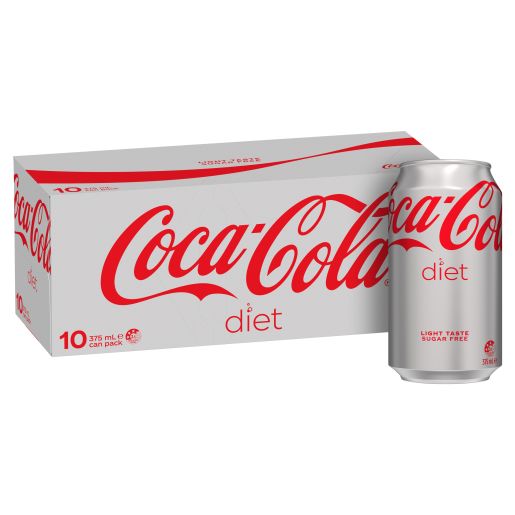 DIET COKE CAN 10X375M