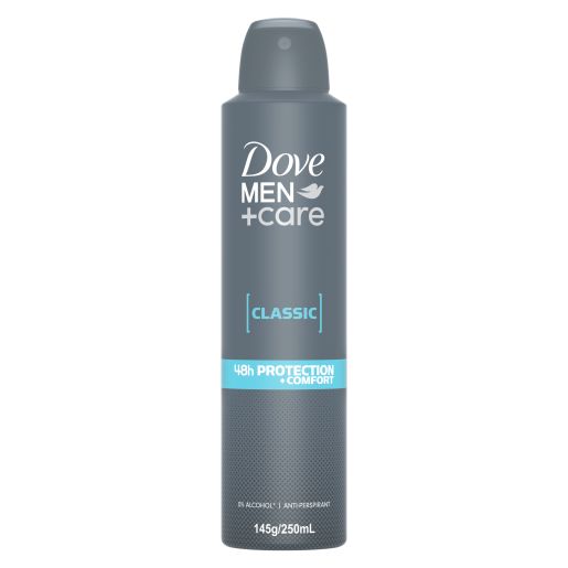 CLASSIC MEN+ CARE ANTIPERSPIRANT AEROSOL 250ML