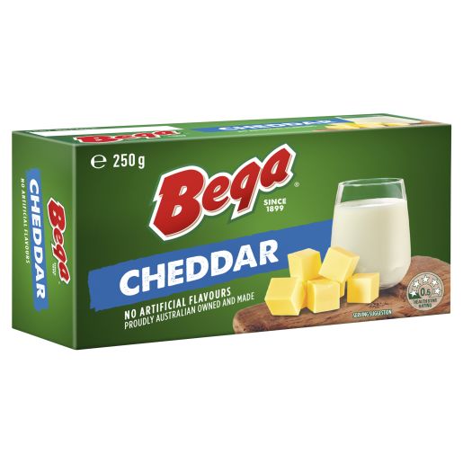 CHEDDAR BLOCK CHEESE 250GM