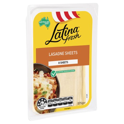 INSTANT LASAGNE SHEETS 375GM