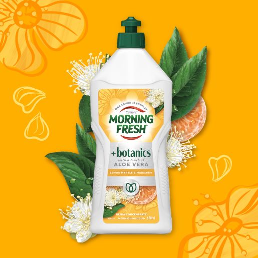 LEMON MYRTLE & MANDARIN ULTRA CONCENTRATE DISHWASHING LIQUID 680ML