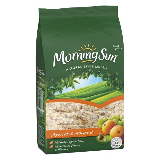 APRICOT & ALMOND MUESLI 650GM